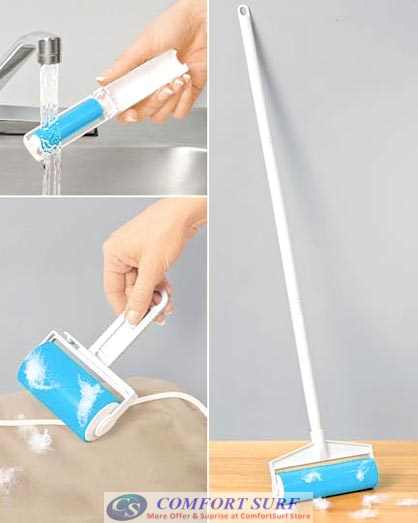 Reusable Sticky Lint Roller Set