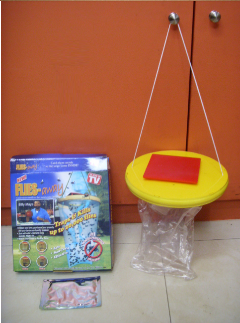 New Flies Away - Catch Flies Outside so they never come Inside!!