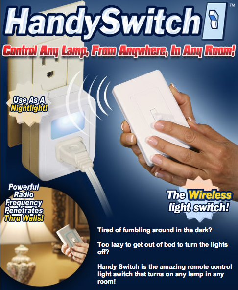 Wireless Remote Control Handy Switch