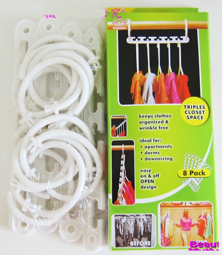 Wonder Hanger Triples Closet Space