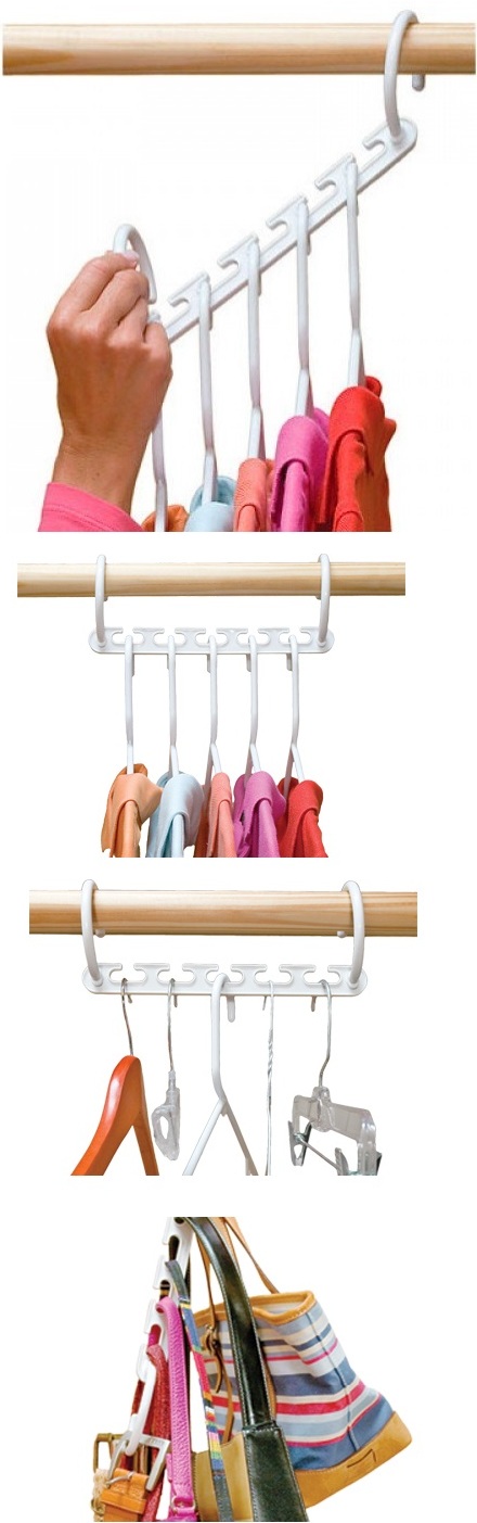 Wonder Hanger Triples Closet Space