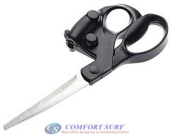 Stainless Steel Blades Laser Scissors for Cut Straight