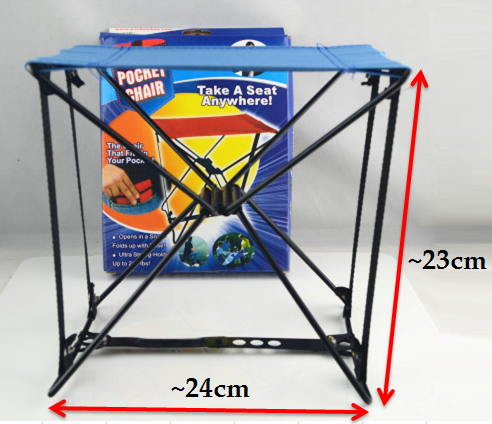 The Amazing Pocket Chair - Take A Seat Anywhere!!