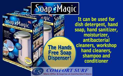 Soap Magic: Hands-Free Soap Dispenser