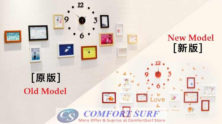 New Model 11 Pieces Elegant DIY Photo Wall Frame Decoration