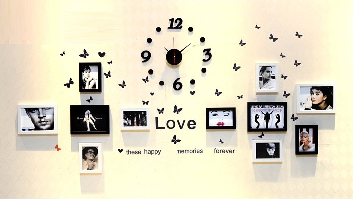 New Model 11 Pieces Elegant DIY Photo Wall Frame Decoration