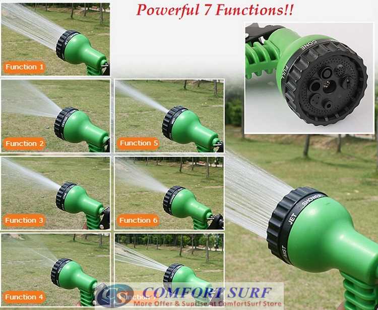 XHOSE The Incredible Expandable 3x & Contract Hose Sprayer
