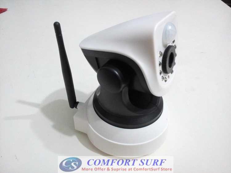 SecurEyes 1280*960P HD 1.3Mpixel P2P Wireless IP Camera With PIR Motion Sensor + IR Night Vision/MicroSD via Smartphone - Alarm Phone Calling + Support Motion Alarm Message