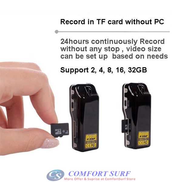 Smallest MD81 P2P Wireless IP Camera Wifi Sport Mini DV HD Camcorder DVR Recorder