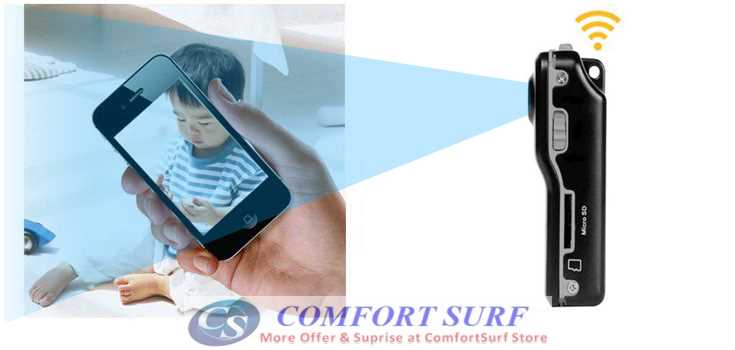 Smallest MD81 P2P Wireless IP Camera Wifi Sport Mini DV HD Camcorder DVR Recorder