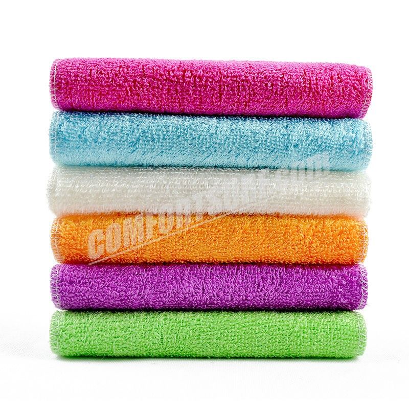 High Efficient New Bamboo Fiber Cleaning Cloths Anti-grease Home Towel Kitchen Dish Wash Cloth Wiping Rags