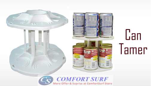 Multipurpose Can Tamer (Spins for QUICK & EASY access)