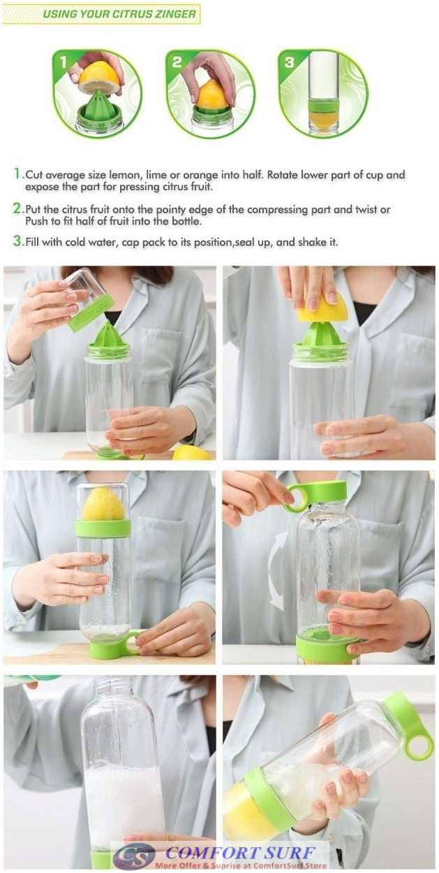 KOREA Citrus Zinger Lemon Bottle