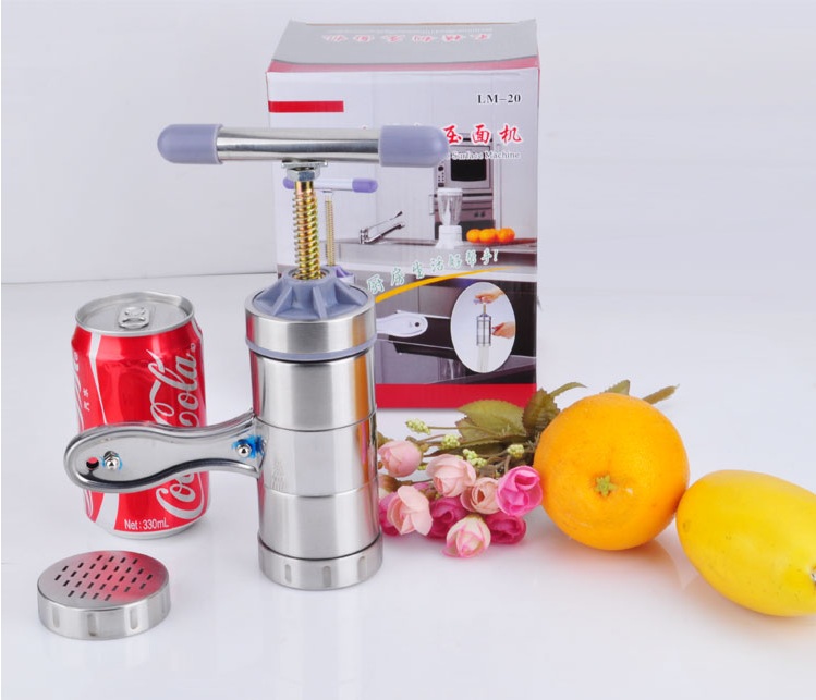 Stainless Steel Manual Noodle Press / Extract Juice Pressure Surface Machine