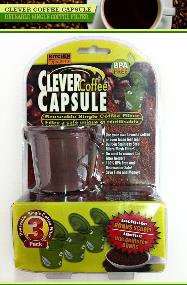 Best Kitchen Keeper Clever Coffee Capsule