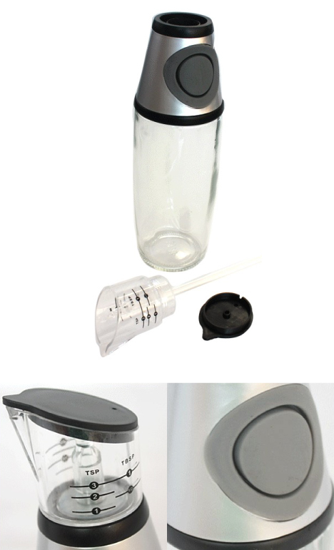 Press & Measure Oil & Vinegar Dispenser
