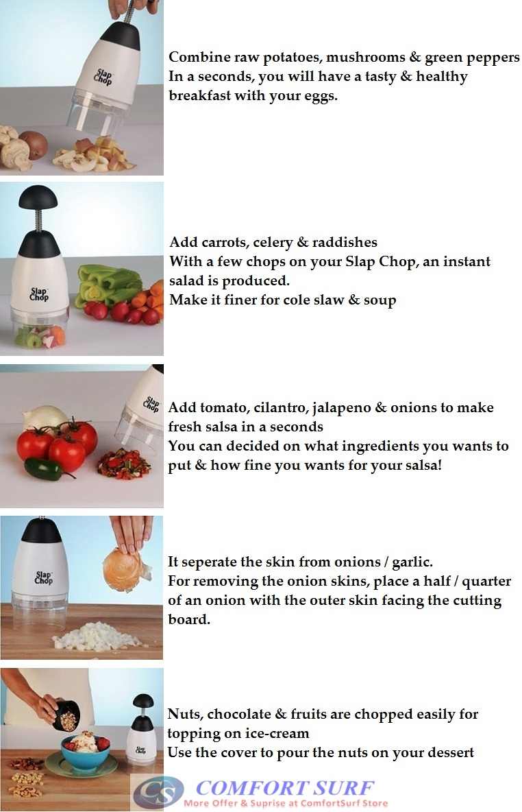 Multipurpose Slap Chop-Vege, Fruits, Foods Chopping Machine