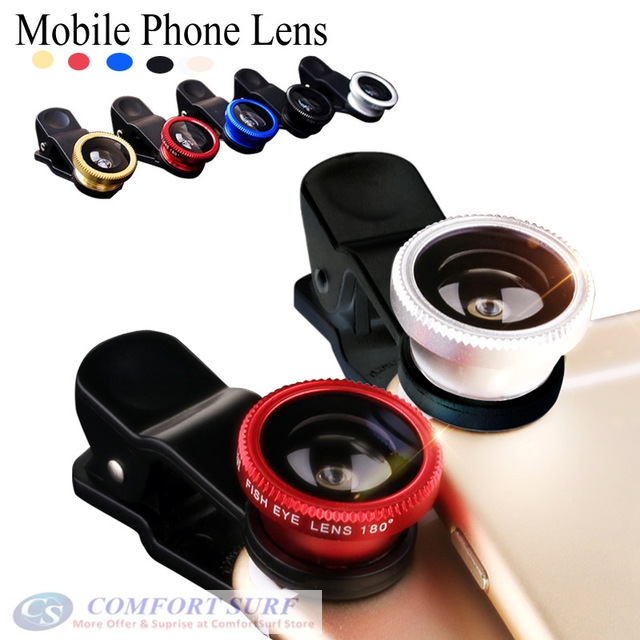 Portable Clip-on Universal Lens for Mobile Phone & Camera
