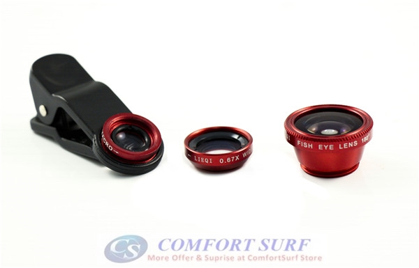 Portable Clip-on Universal Lens for Mobile Phone & Camera