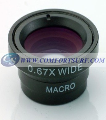 Wide/Macro Lens-Magnet Mount Conversion Lens for Mobile Phone & Digital Cameras