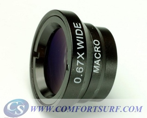 Wide/Macro Lens-Magnet Mount Conversion Lens for Mobile Phone & Digital Cameras