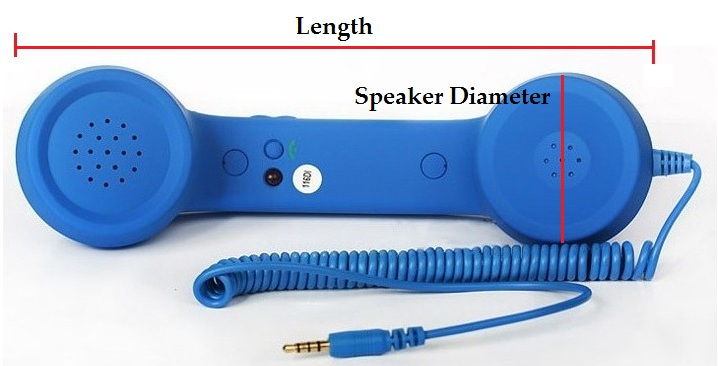 Fashionable Creative Coco Style Phone Retro Handset for Smartphone iPhone, iPad, Samsung, HTC etc