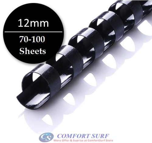 SOONYE Office / School / Home Comb Binder Binding Spine