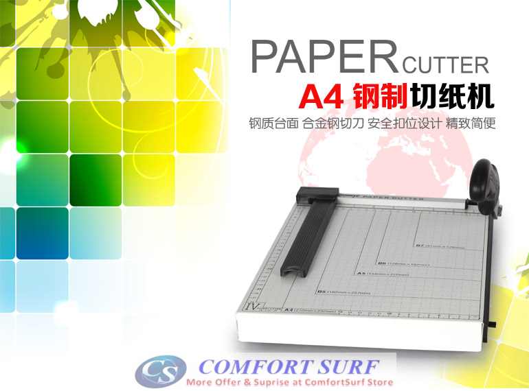 SOONYE A4 Paper, Photos, Documents, Card Cutter 10" x 12"