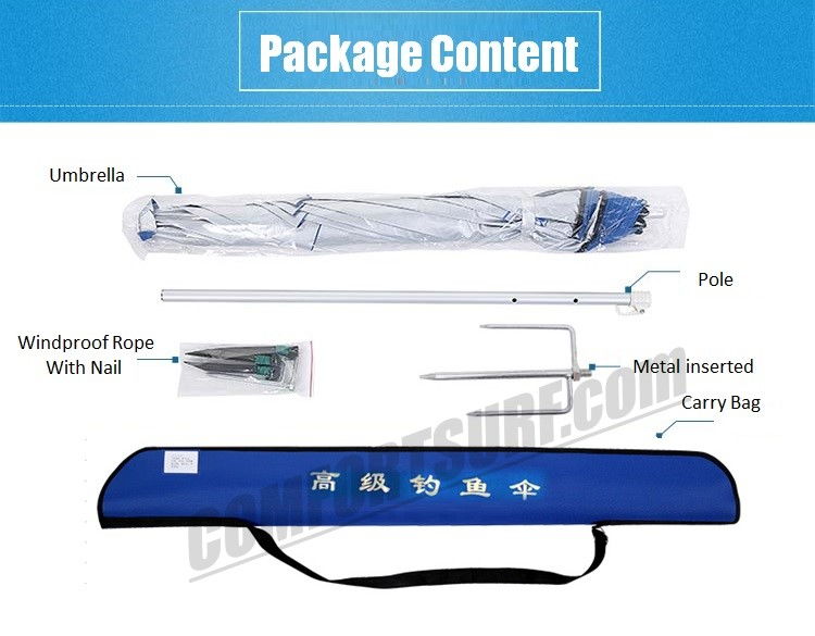 CP016 Mikanuo 2.0M / 2.2m Foldable Outdoor Canopy 360 Rotating Sunshade Fishing Umbrella Tent Anti-UV Sunscreen Umbrellas