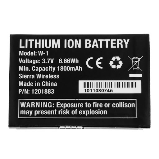 SIERRA Wireless ATT 754S 753S Battery W-1 3.7V 1800MAH 3G 4G