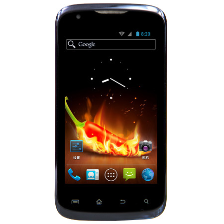 Qualcomm 8225 Dual Core 1.2GHz CPU android 4.0.4 smartphone