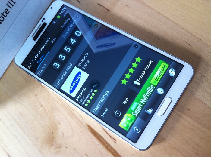 Samsung
Galaxy NoteIII Clone 5.7" 12Mbpixel Android 4.3 GPS
Smartphone