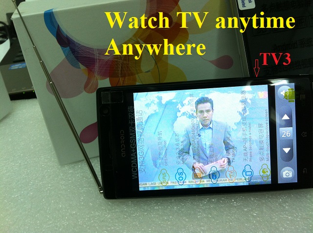 MTK6573 Star LT18i Android 2.3.6 Smart Phone / Tablet GPS TV Mobile Phone