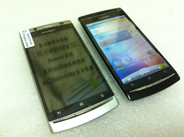 MTK6573 Star LT18i Android 2.3.6 Smart Phone / Tablet GPS TV Mobile Phone