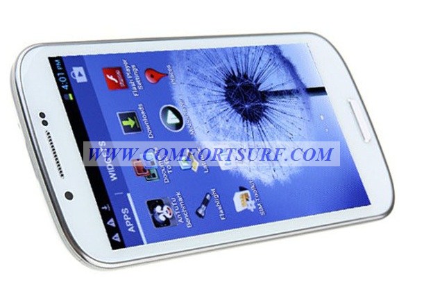 Star S9300
MTK6577 Galaxy S3 15GHz Dual Core Smart Phone
Android 4.1.1 Jelly Bean