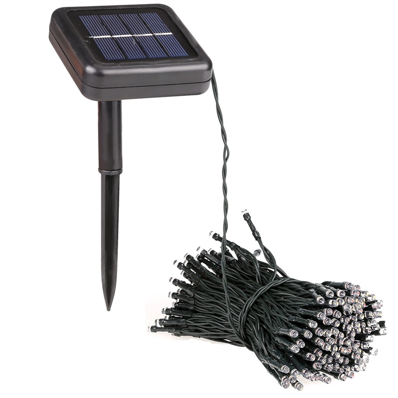 MaxSolar SL012 Solar Powered LED String Light Long 22 Meter 200x LEDs Hari Raya / Christmas Festival String Light Wedding Party Xmas Garden Fairy Lights