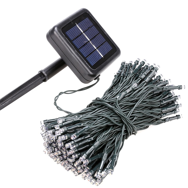 MaxSolar SL012 Solar Powered LED String Light Long 22 Meter 200x LEDs Hari Raya / Christmas Festival String Light Wedding Party Xmas Garden Fairy Lights