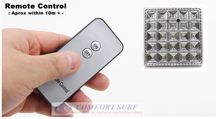 MaxSolar Portable Solar Powered Outdoor Camping Garden Yard Lamp Emergency Night Light 25 LEDs