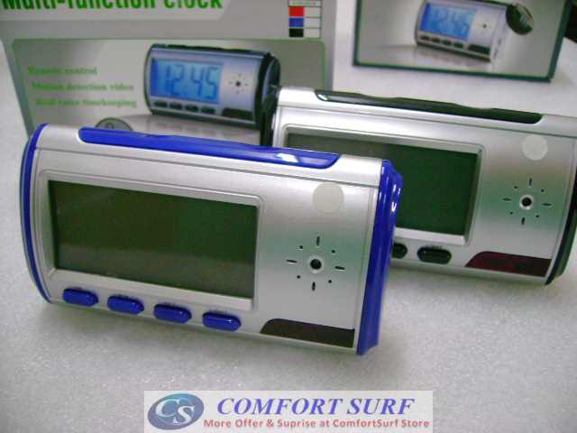 Multi-function Wireless Digital Spy Table Alarm Clock