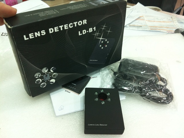 Spy lens Detector, detect all spy wireless wired ccd or comos camera
