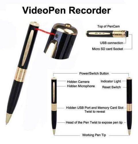 SPY PEN CAMERA HD 1280X960 VIDEO AUDIO RECORDER(VIDEO REVIEW)