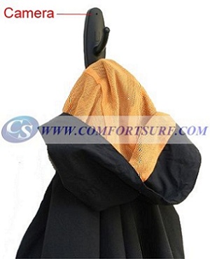 Clothes Hanger Hook Spy Hidden HD Camera with Motion Detection Function