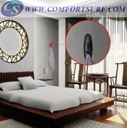 Clothes Hanger Hook Spy Hidden HD Camera with Motion Detection Function