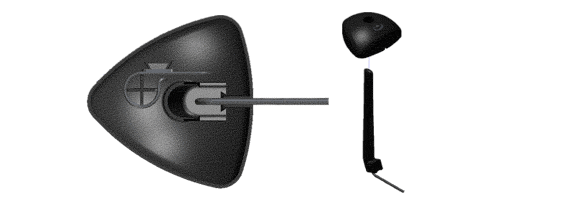 Panorama External Antenna CRC9 Huawei Connector USB Modem / Stick Desk Mount Assembly