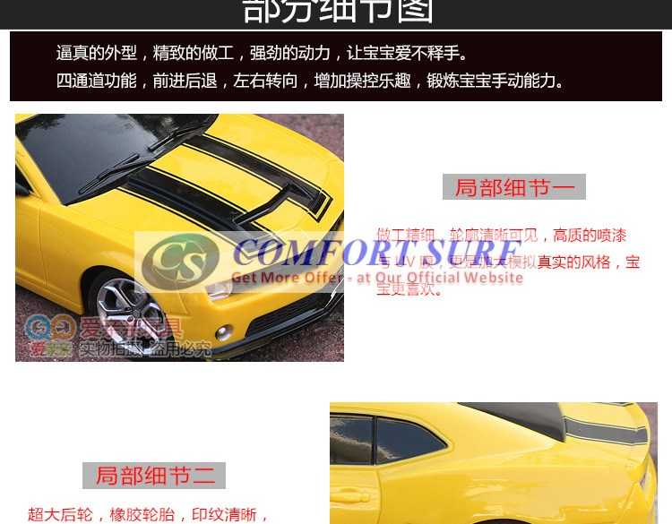 NEW 4 CHANNEL Gravity Sensor Steering Design Speed RC IR remote control Car Toy With Light