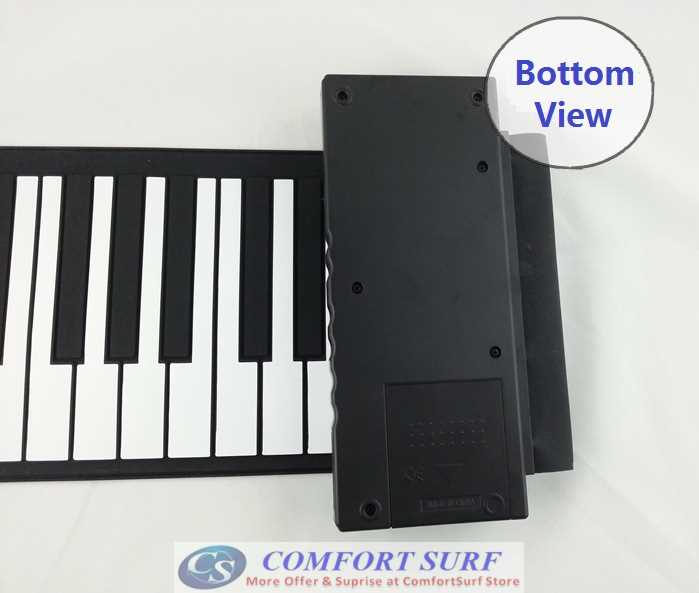Quality Roll Up Piano Flexible Portable Electronic Soft Piano Keyboard 49 / 61 key