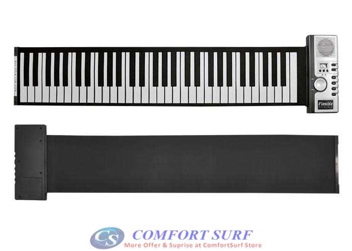 Quality Roll Up Piano Flexible Portable Electronic Soft Piano Keyboard 49 / 61 key