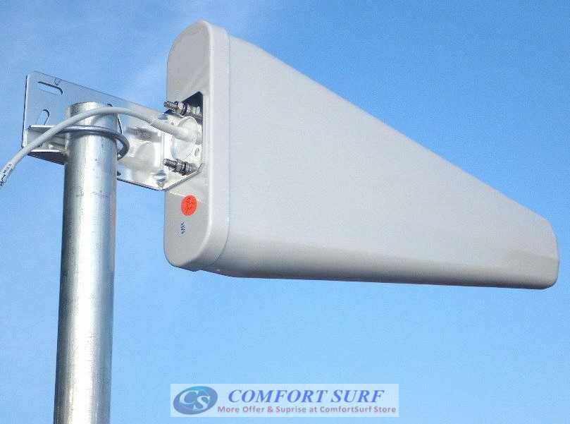 4G LTE UMTS 3G HSDPA Yagi Antenna 698 to 2170MHz, Gain 11dBi with 10 Meters Cable