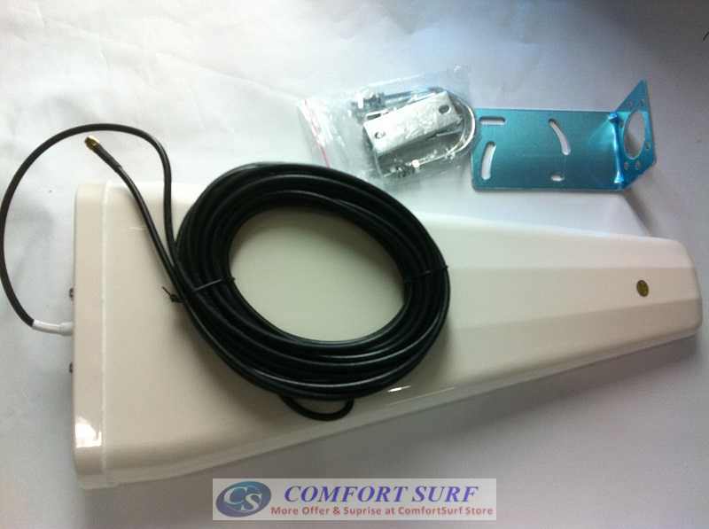 4G LTE UMTS 3G HSDPA Yagi Antenna 698 to 2170MHz, Gain 11dBi with 10 Meters Cable