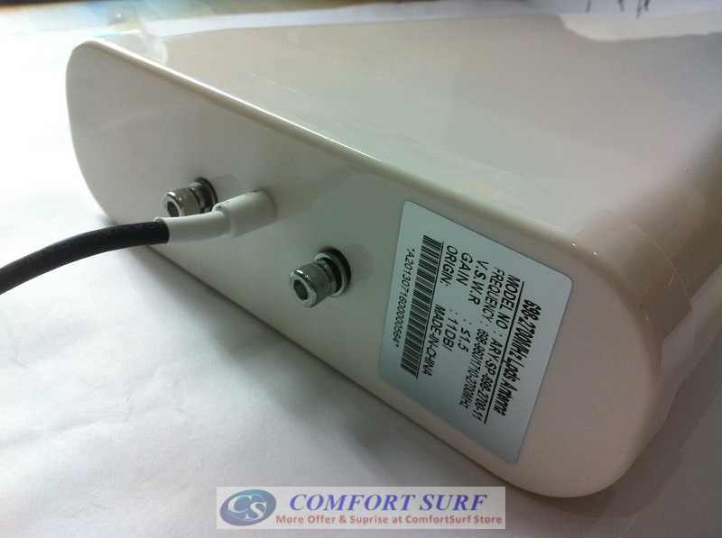 4G LTE UMTS 3G HSDPA Yagi Antenna 698 to 2170MHz, Gain 11dBi with 10 Meters Cable